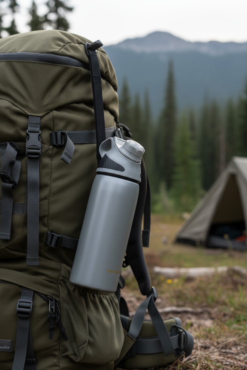 Bernardo Viva Thermos Flask Gray 600ml (Made in Turkey) - Image 4